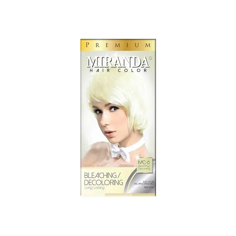 Miranda Hair Color (Cat Rambut Permanen) MC6 Bleaching 30ml